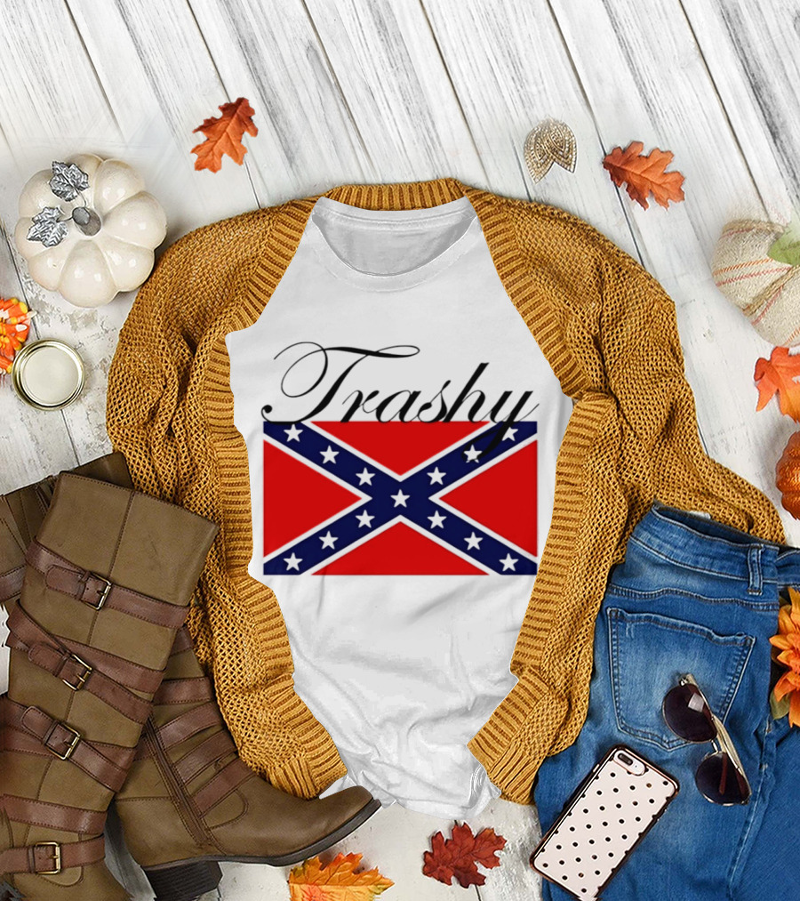 Trashy Confederate Flag classic T-Shirt