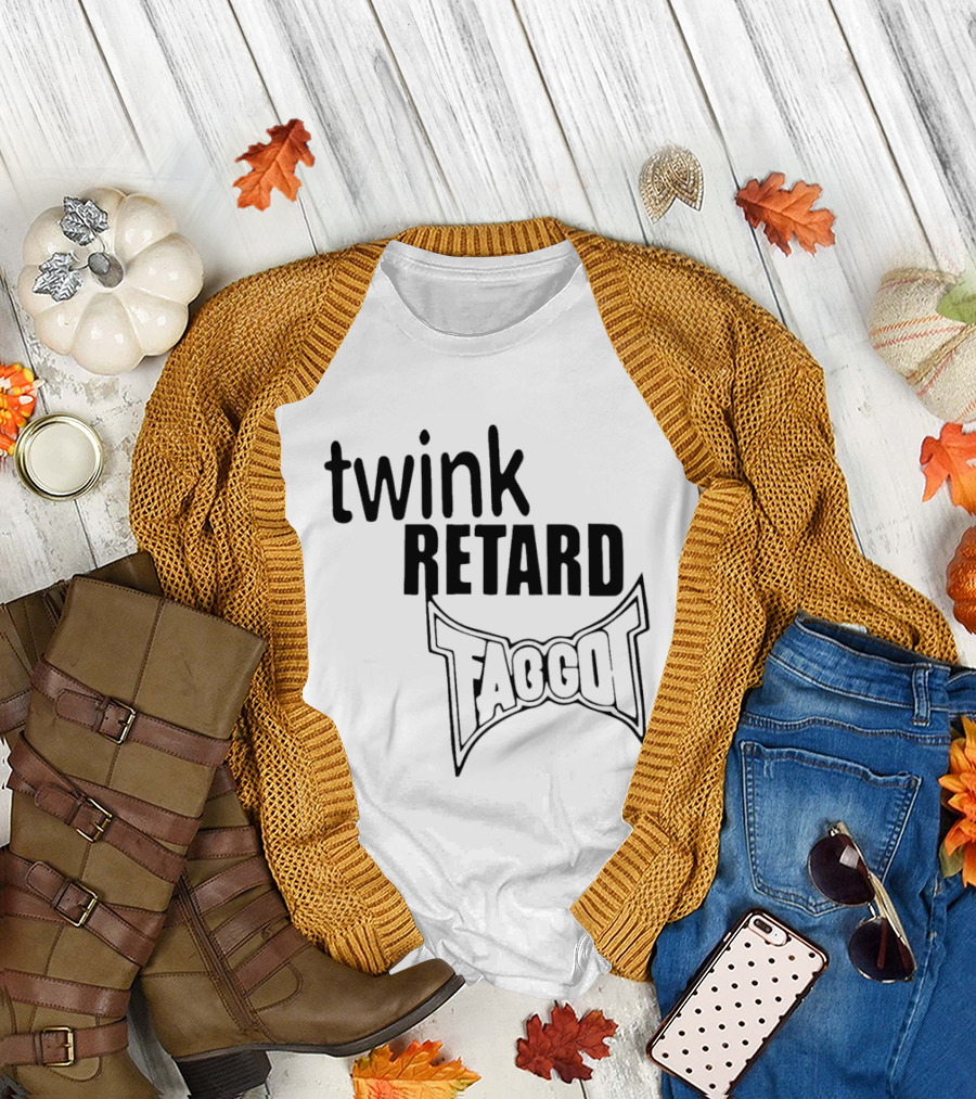 Twink Retard Faggot And I Have A Gun T-Shirt