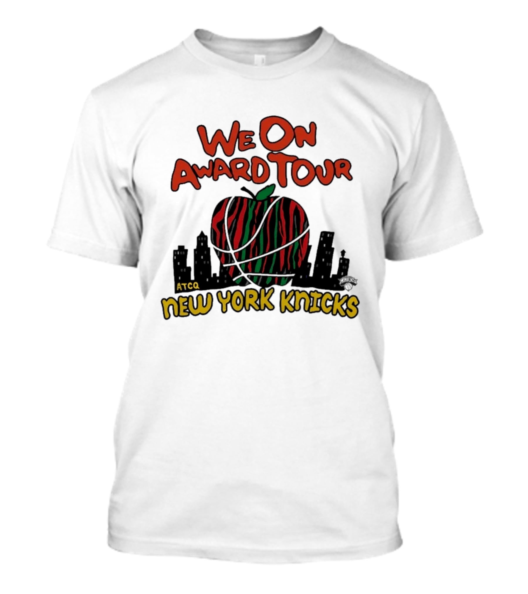 We On Award Tour A Tribe Called Quest New York Knicks T-Shirt