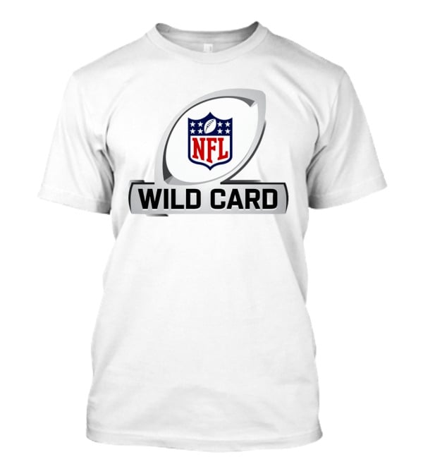NFL Wild Card 2026 Logo Football T-Shirt