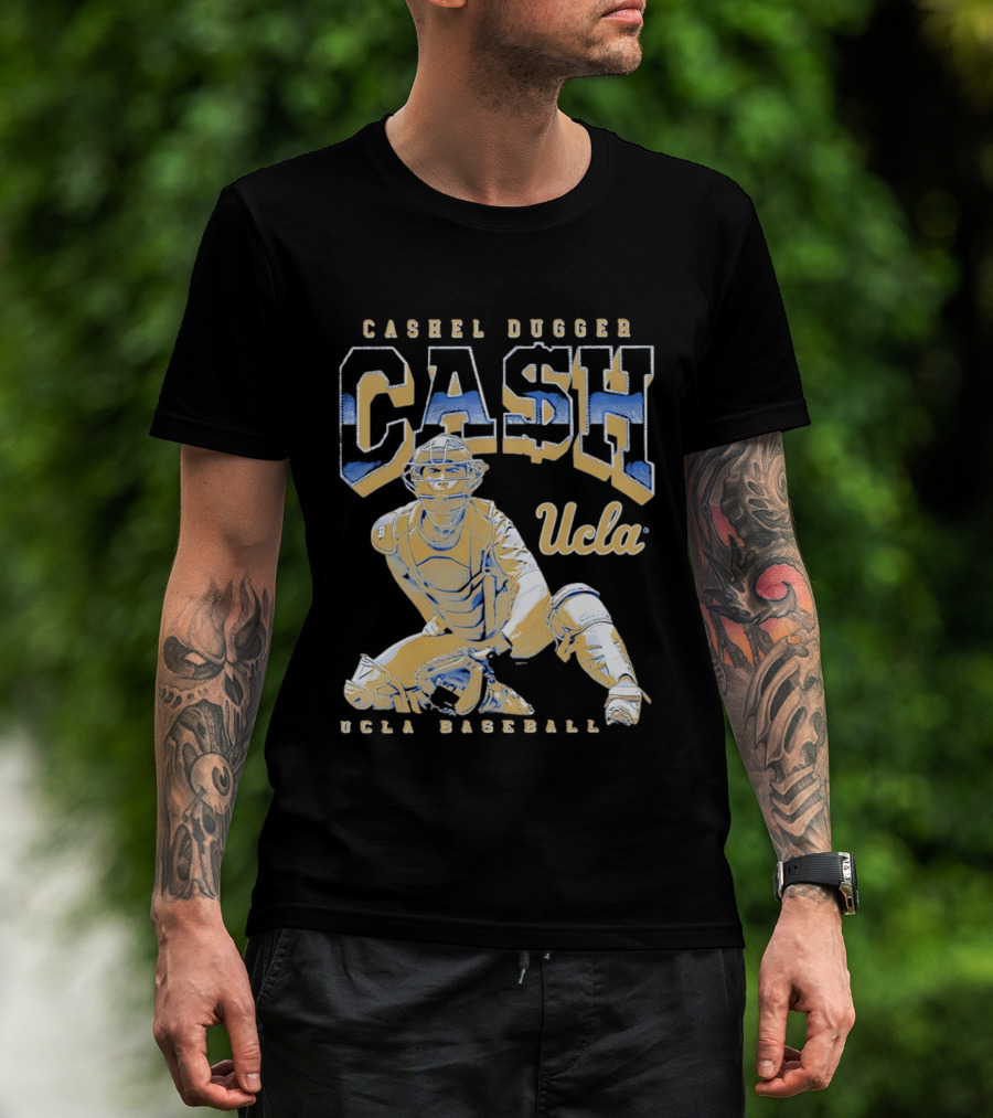 Cashel Dugger UCLA Baseball CASH Bruins Posing T-Shirt