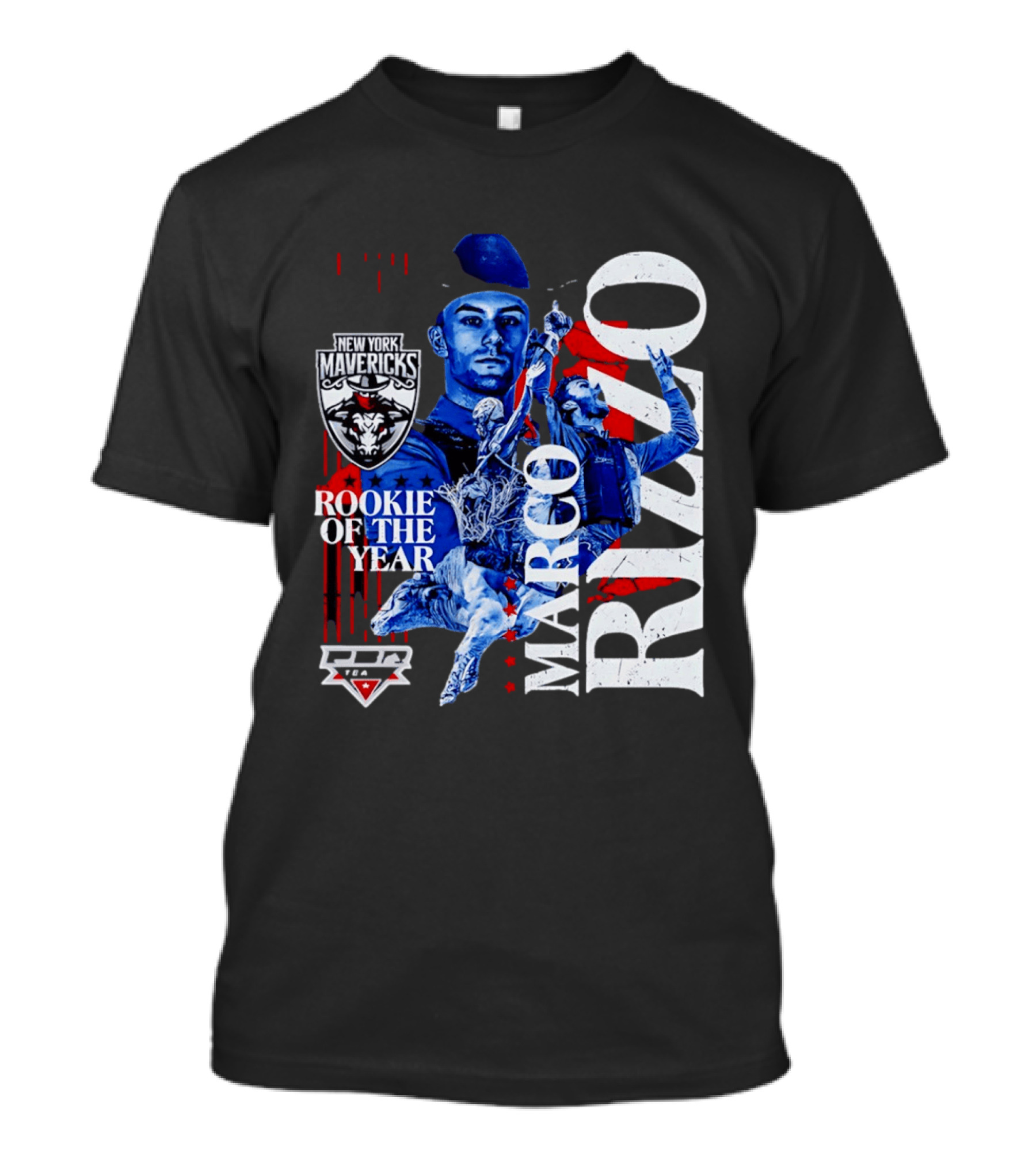 Marco Rizzo New York Mavericks PBR 2026 Rookie Of The Year T-Shirt