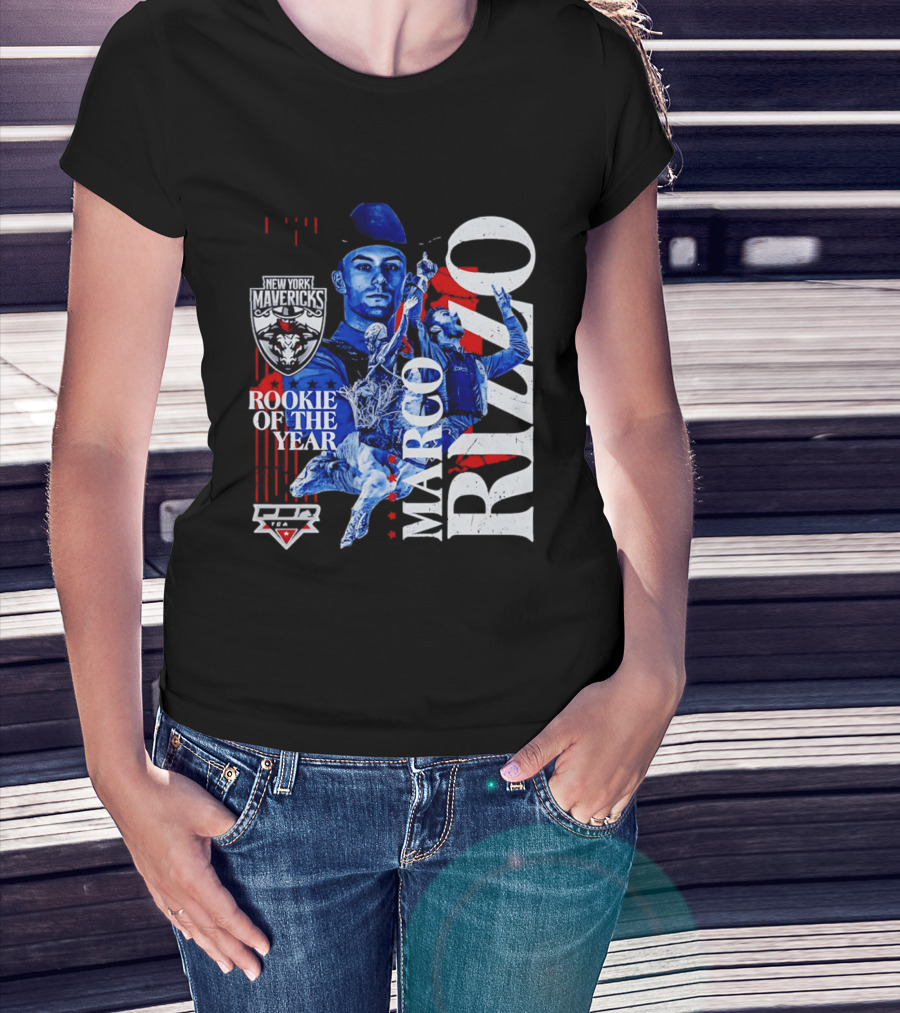 Marco Rizzo New York Mavericks PBR 2026 Rookie Of The Year T-Shirt