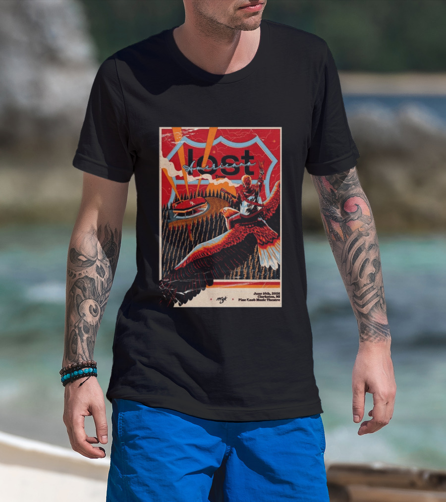 MCK Lost Americana Tour June 16 2026 Clarkston MI Pine Knob Music Theatre T-Shirt