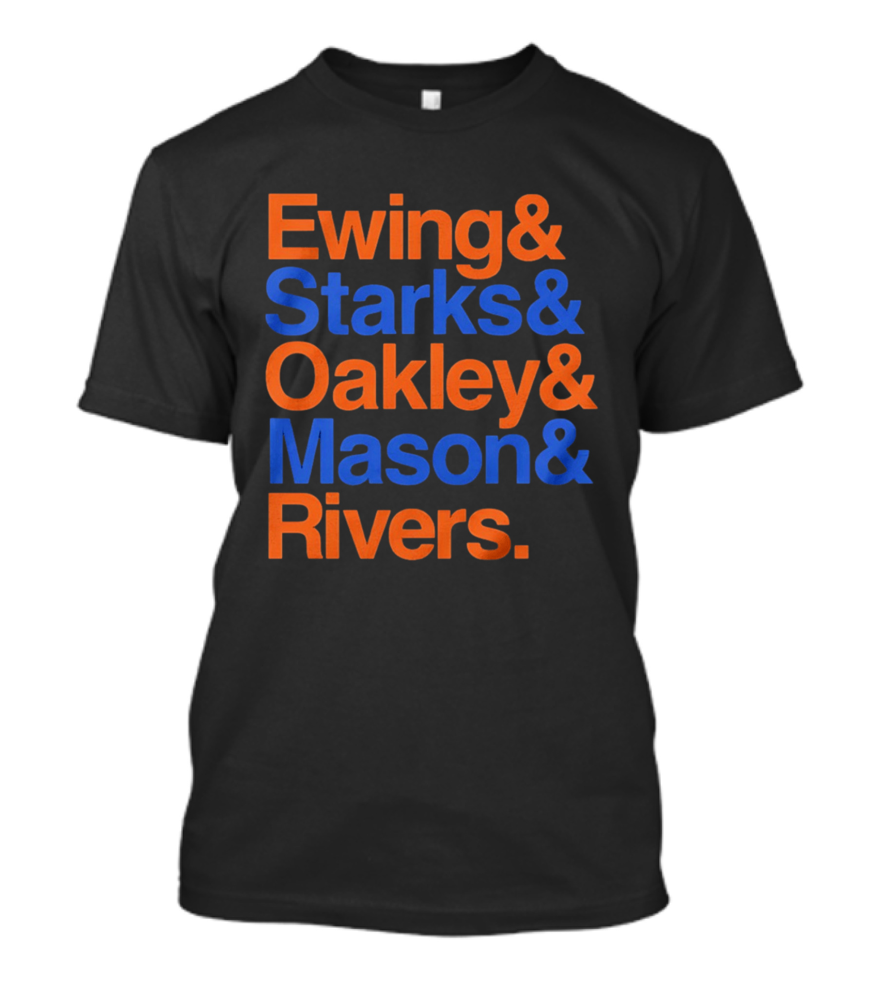 New York Knicks Ewing Starks Oakley Mason Rivers Legends T-Shirt