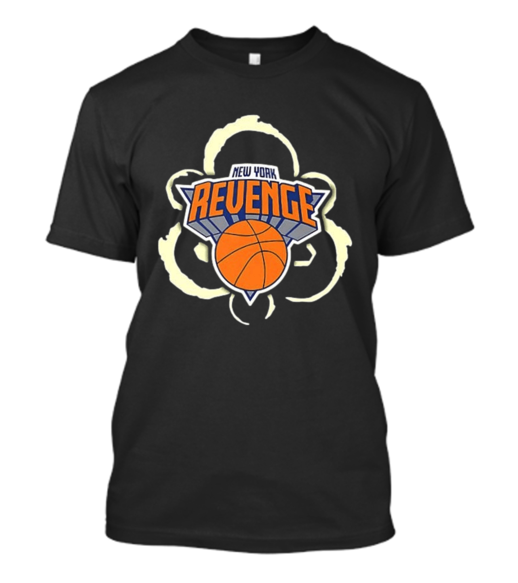 New York Knicks Patrick 33 Revenge Basketball Team 2 Sided T-Shirt