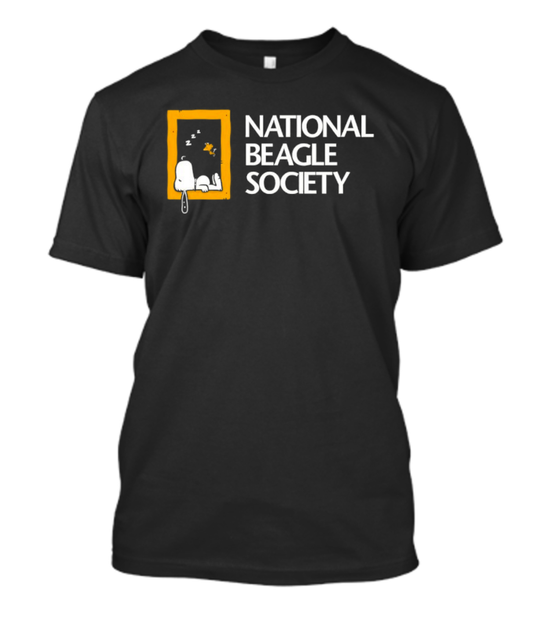 Peanuts Snoopy And Woodstock National Beagle Society T-Shirt