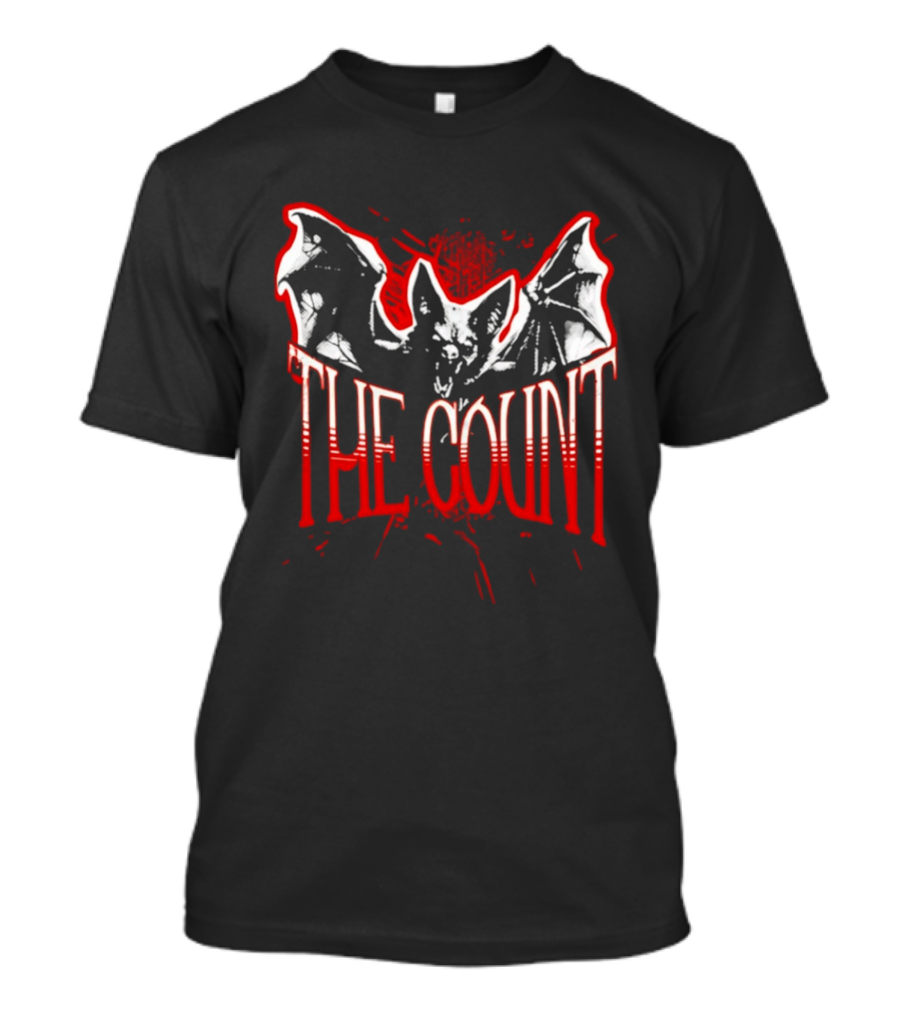 The Count Bat Illustration Sebastian Silvera T-Shirt