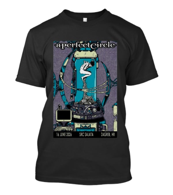 A Perfect Circle Event Zagreb SRC Salata June 16 2026 T-Shirt