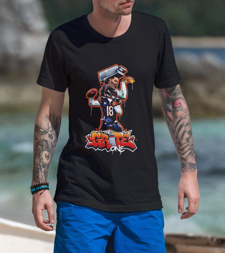Caleb Williams Chicago Bears The Grite One 18 T-Shirt