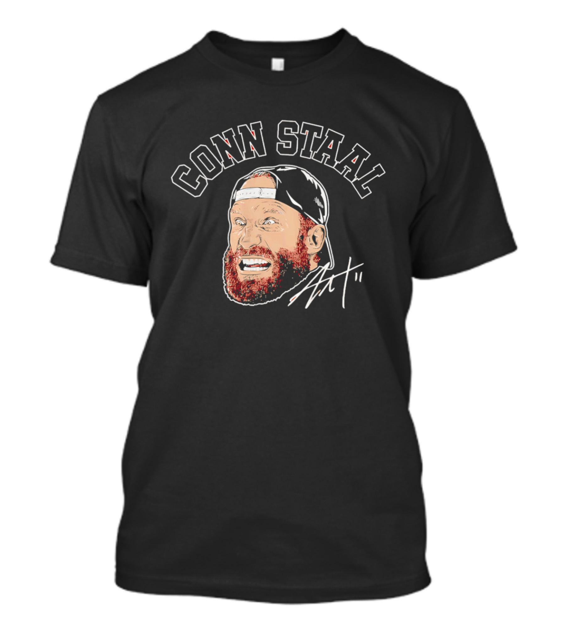 Jordan Staal Carolina Hurricanes Conn Staal Face T-Shirt