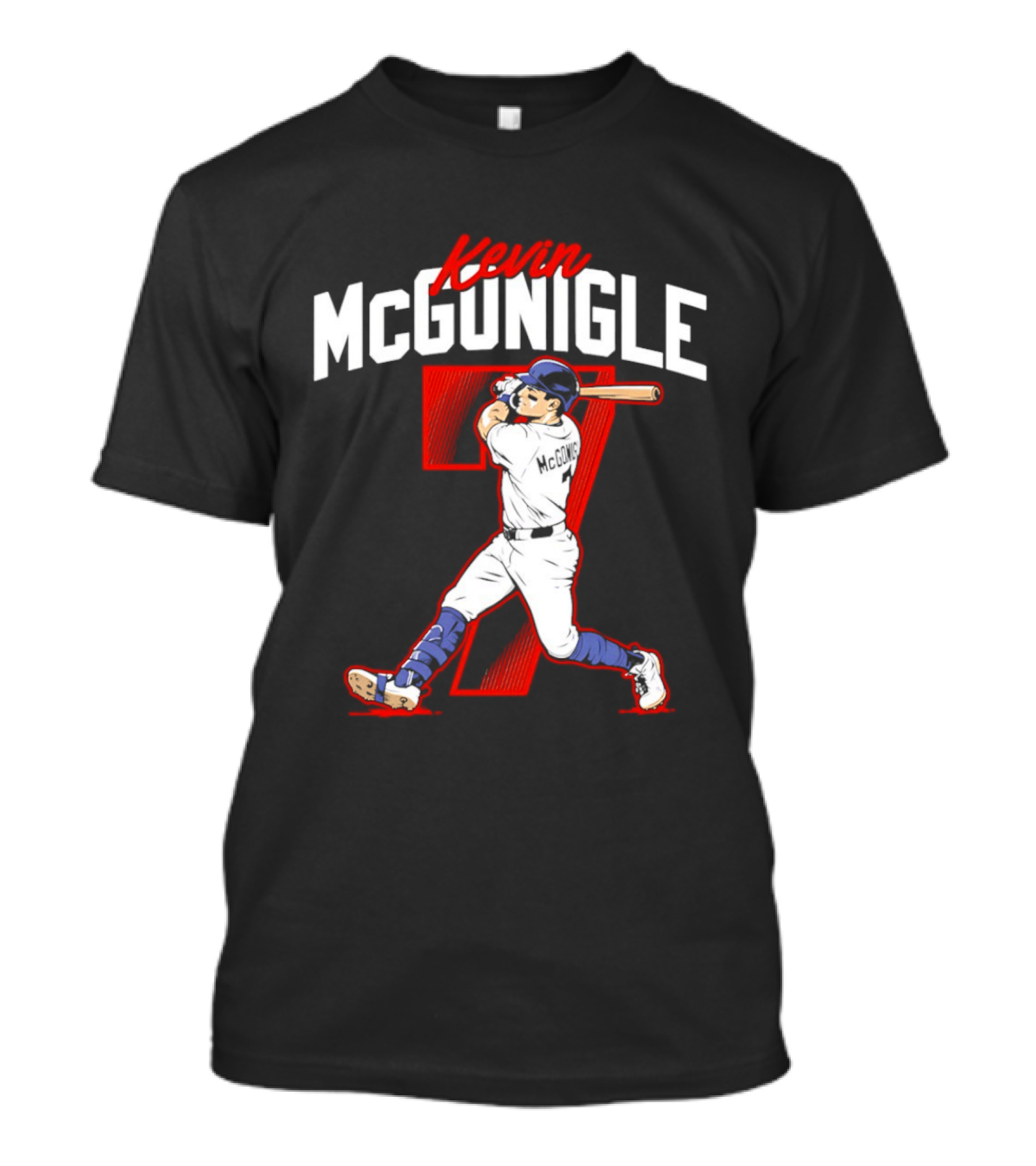 Kevin McGonigle Detroit Tigers Baseball Player Number 7 T-Shirt