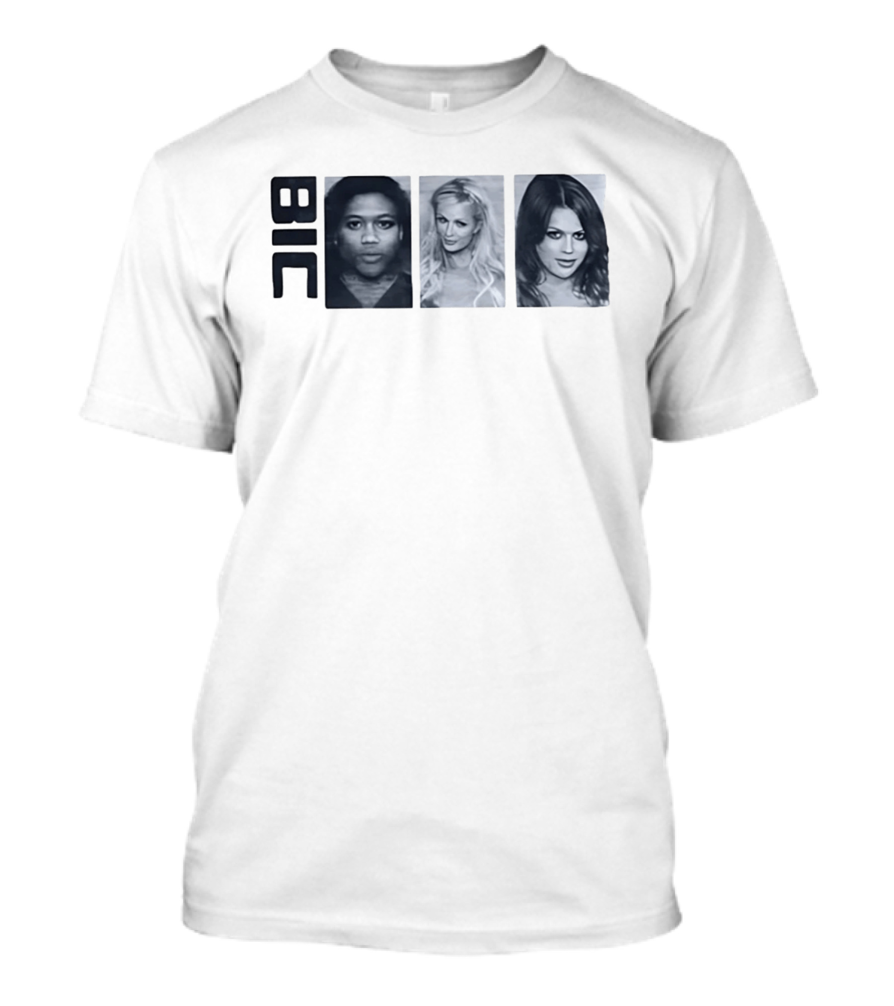 Bic Nicki Minaj Paris Hilton Britney Spears Trio Shots T-Shirt