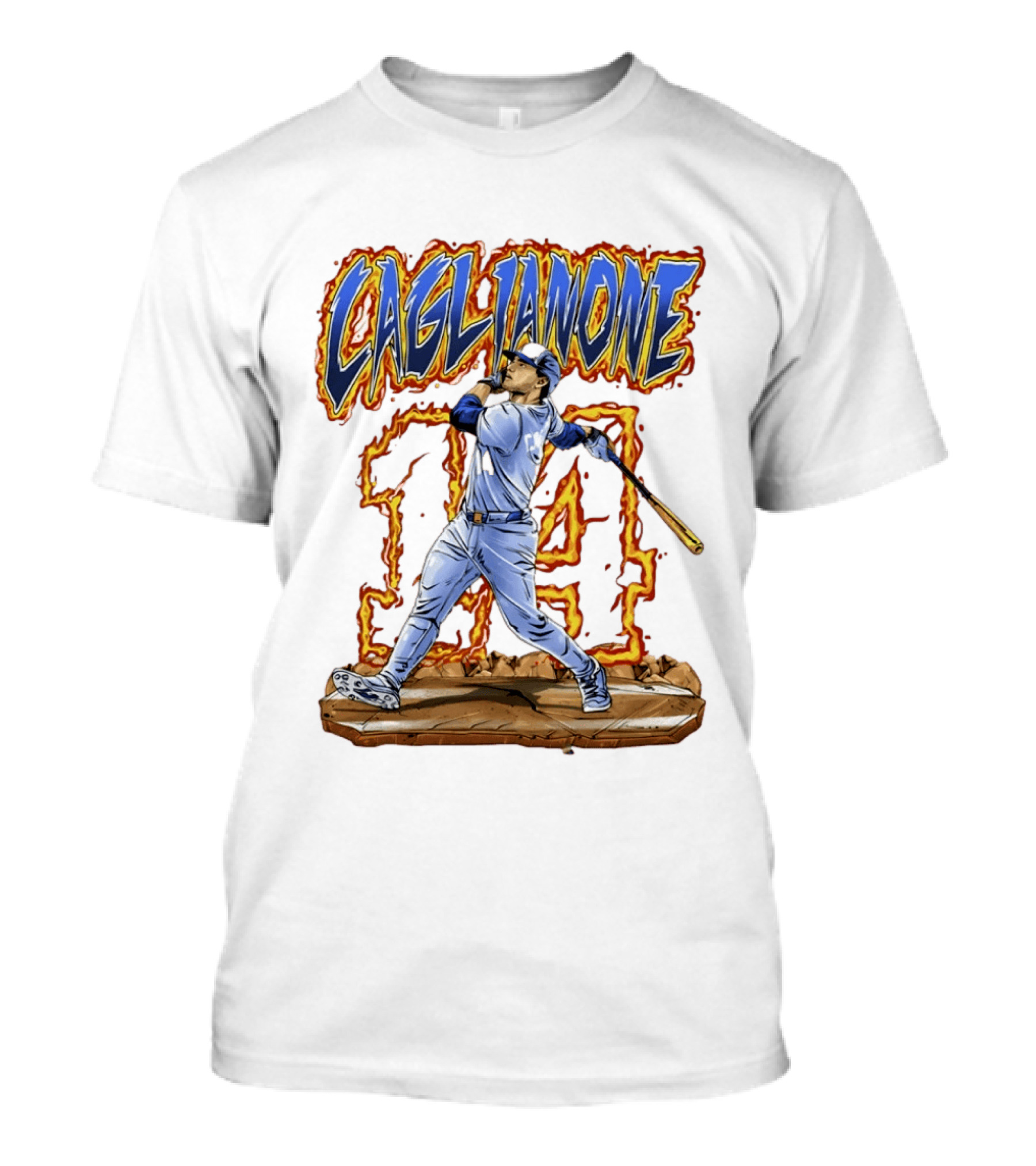 Caglianone Florida Baseball Player Number 14 T-Shirt