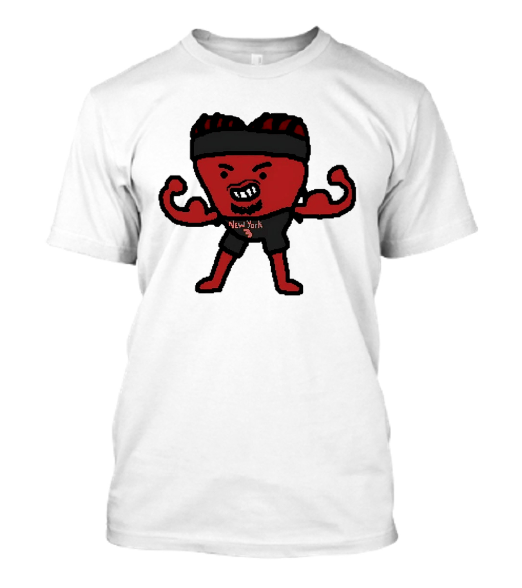 Josh Hart New York Knicks Heart NBA Paint T-Shirt