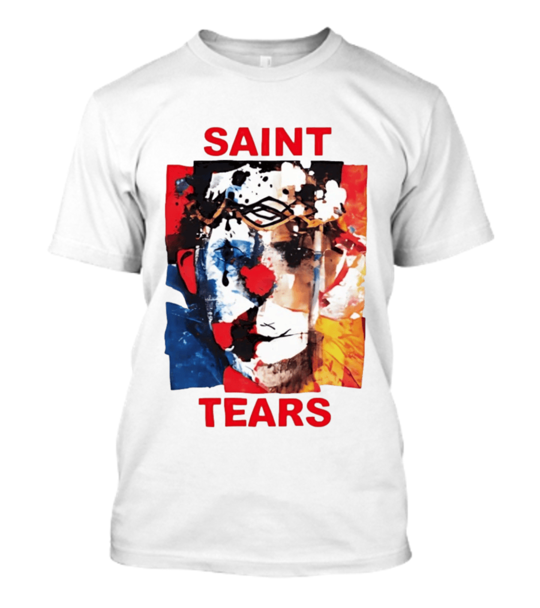 Saint Tears Clown Expressionist T-Shirt