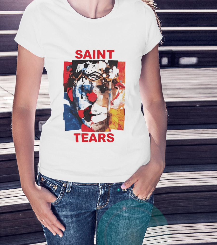 Saint Tears Clown Expressionist T-Shirt