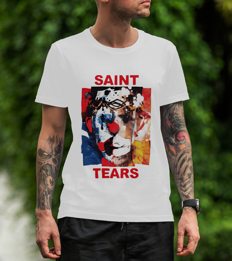 Saint Tears Clown Expressionist T-Shirt