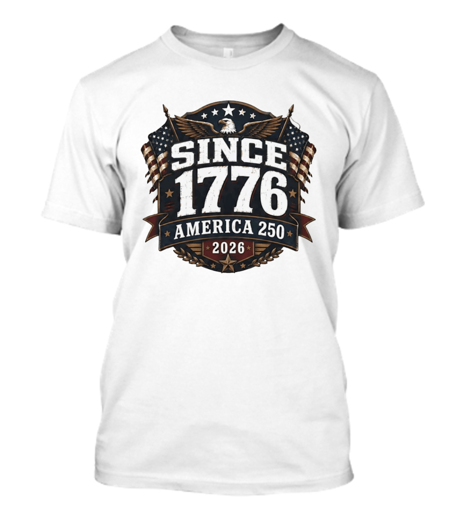 Since 1776 America 250 2026 USA Anniversary T-Shirt