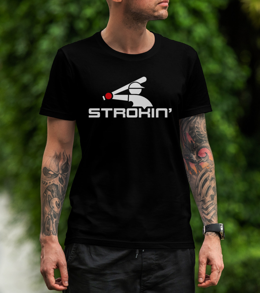White Sox Baseball Strokin' Batter T-Shirt