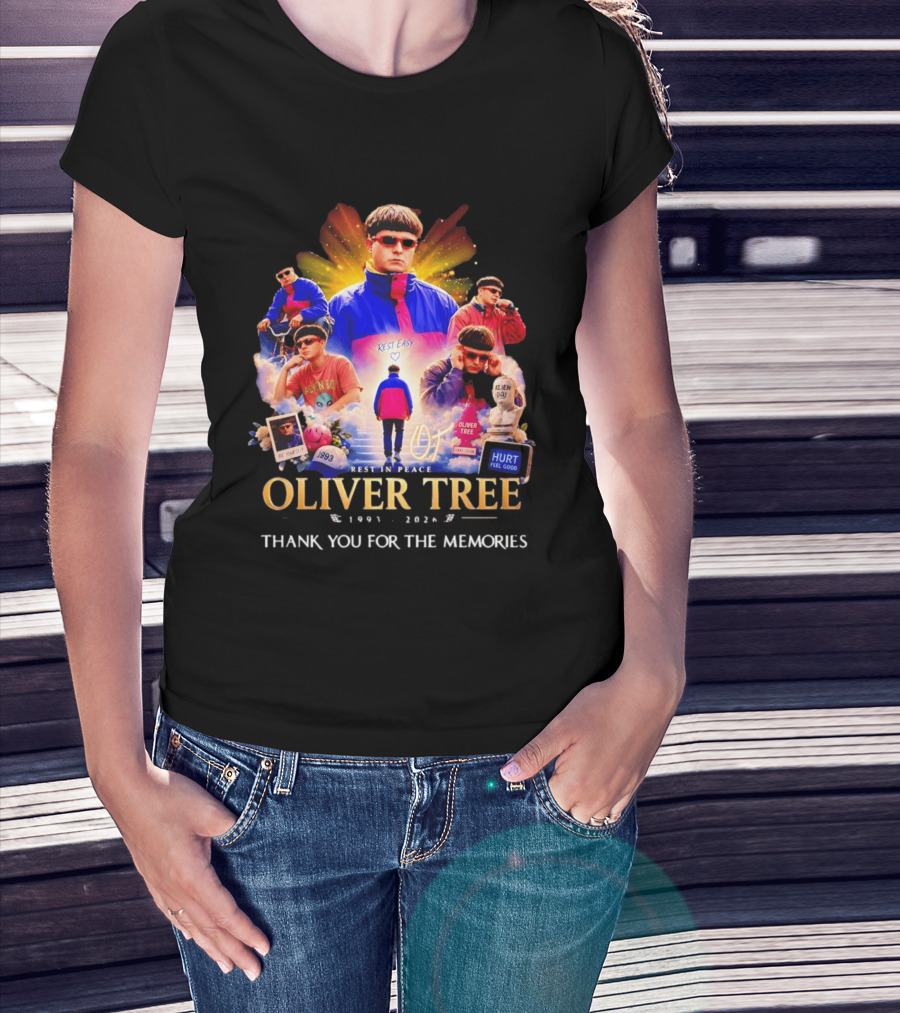 Oliver Tree Rest In Peace 1993 2026 Thank You For The Memories Be Yourself Alien Boy Hurt Feel Good T-Shirt