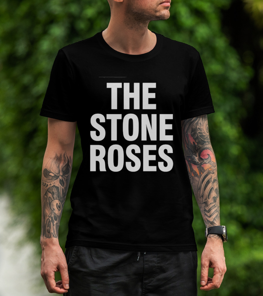 The Stone Roses 1983 Madchester 1980 1990 Quadratini T-Shirt