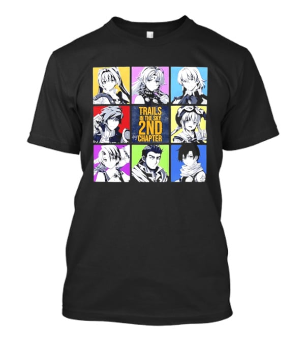 Trails In The Sky 2nd Chapter Main Cast Character Grid T-Shirt