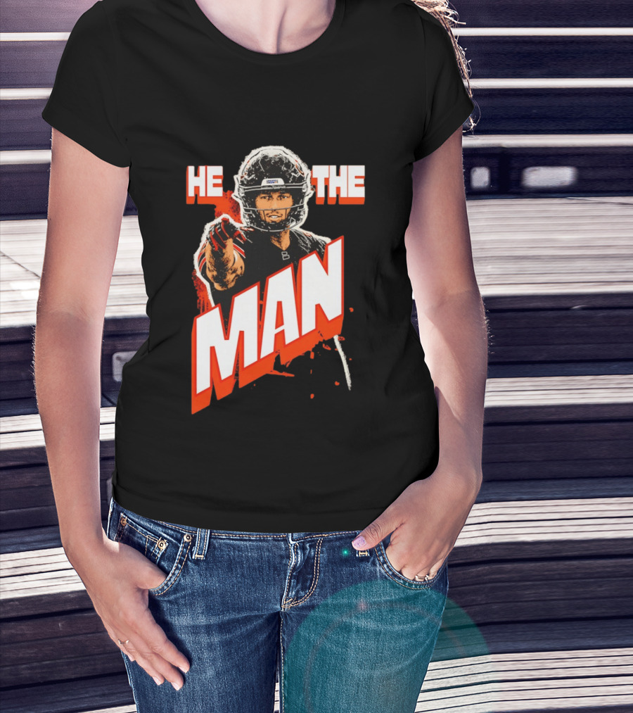 Ben Johnson He The Man Chicago Bears T-Shirt