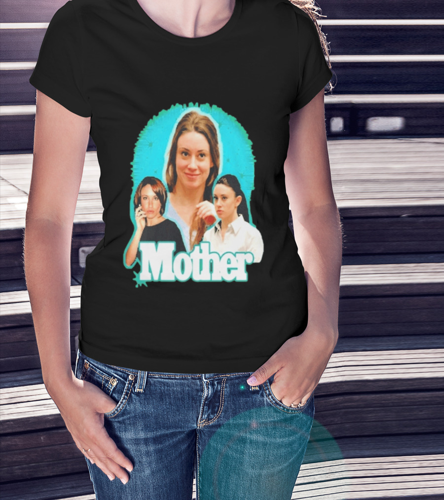 Casey Anthony Mother Colorful Collage T-Shirt