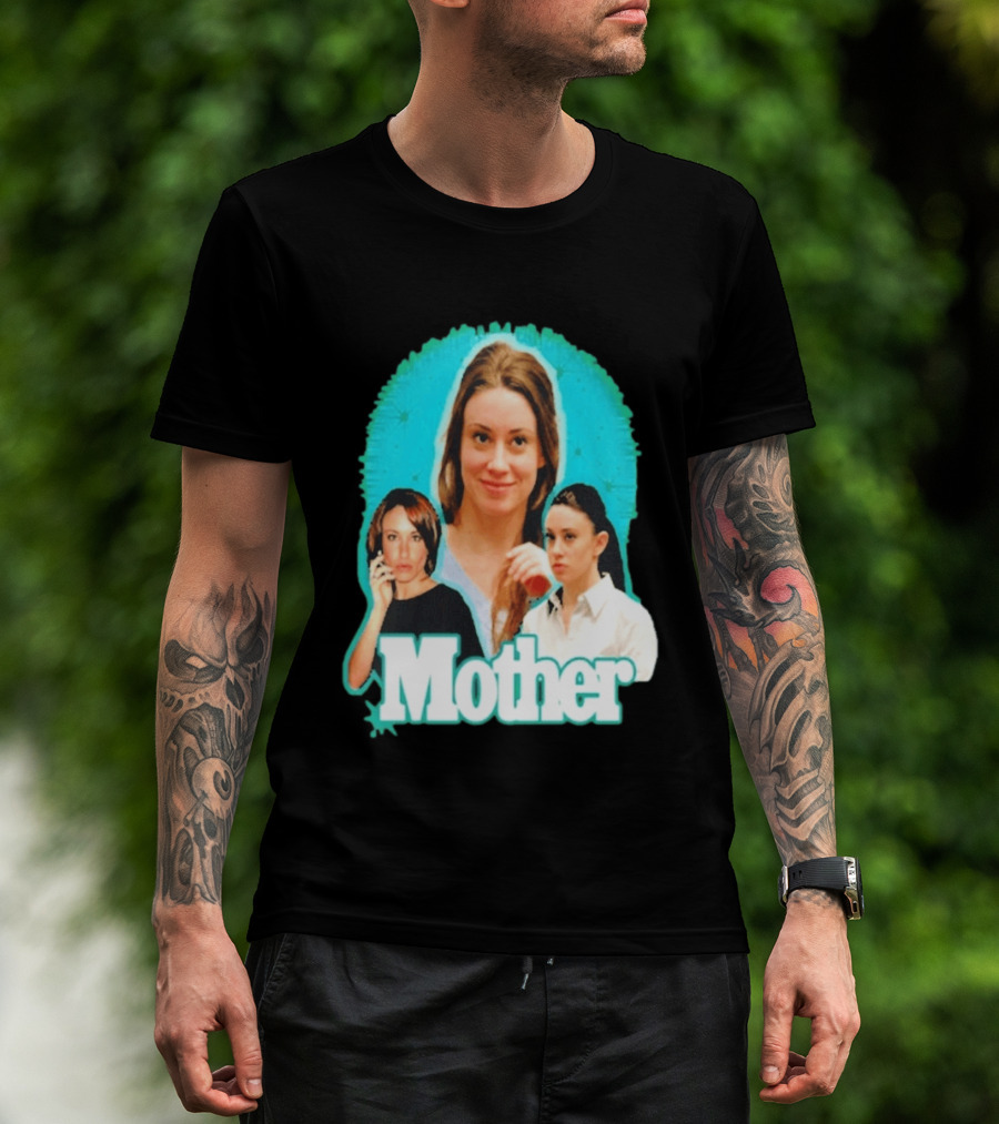Casey Anthony Mother Colorful Collage T-Shirt