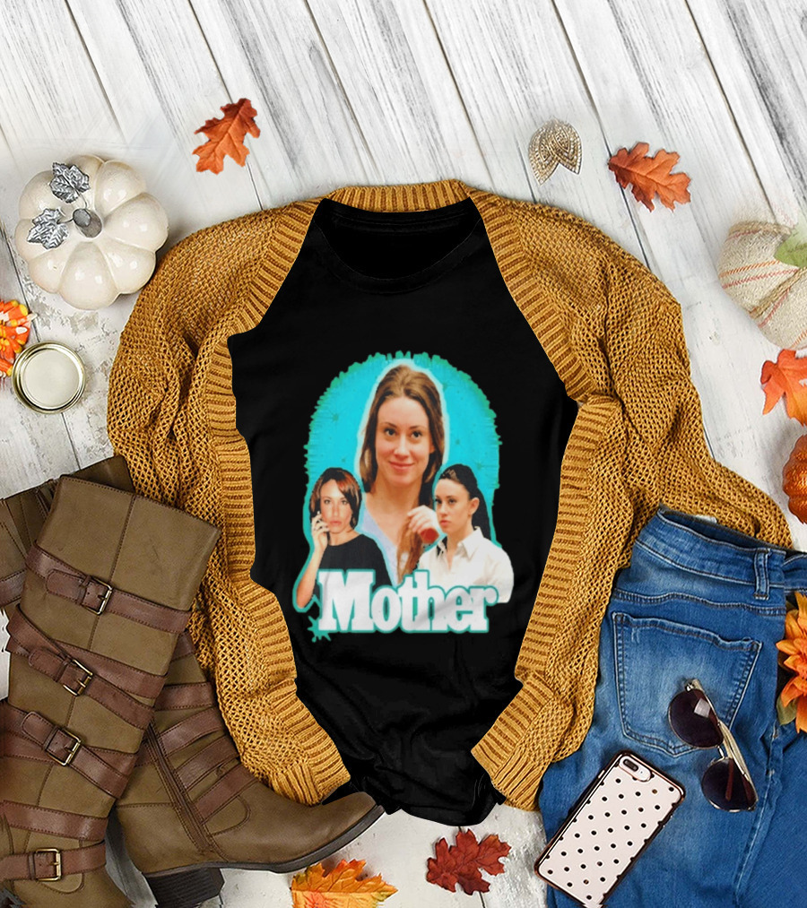 Casey Anthony Mother Colorful Collage T-Shirt