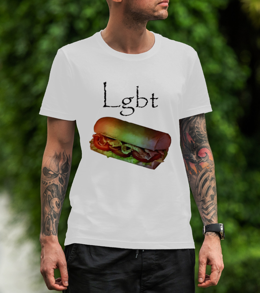 LGBT BLT Sandwich Rainbow Sub T-Shirt