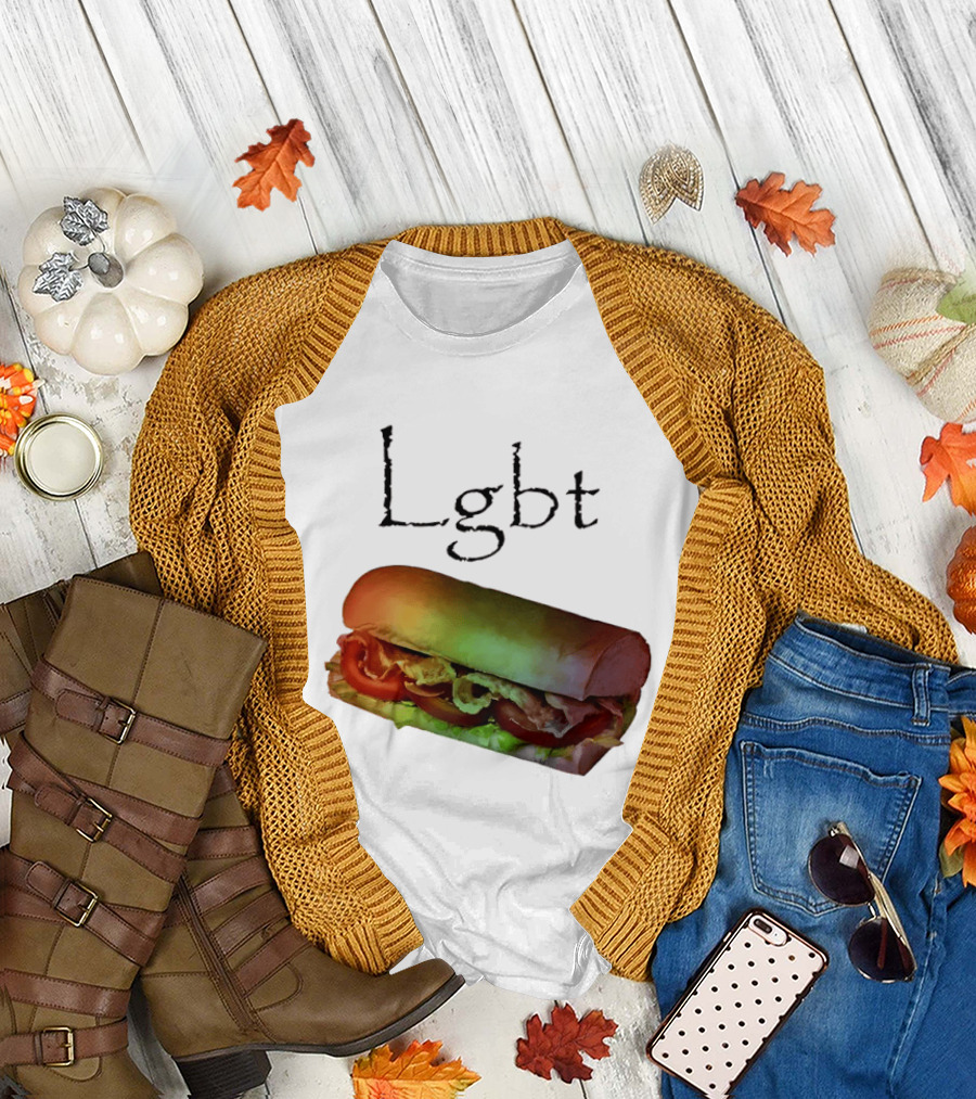 LGBT BLT Sandwich Rainbow Sub T-Shirt