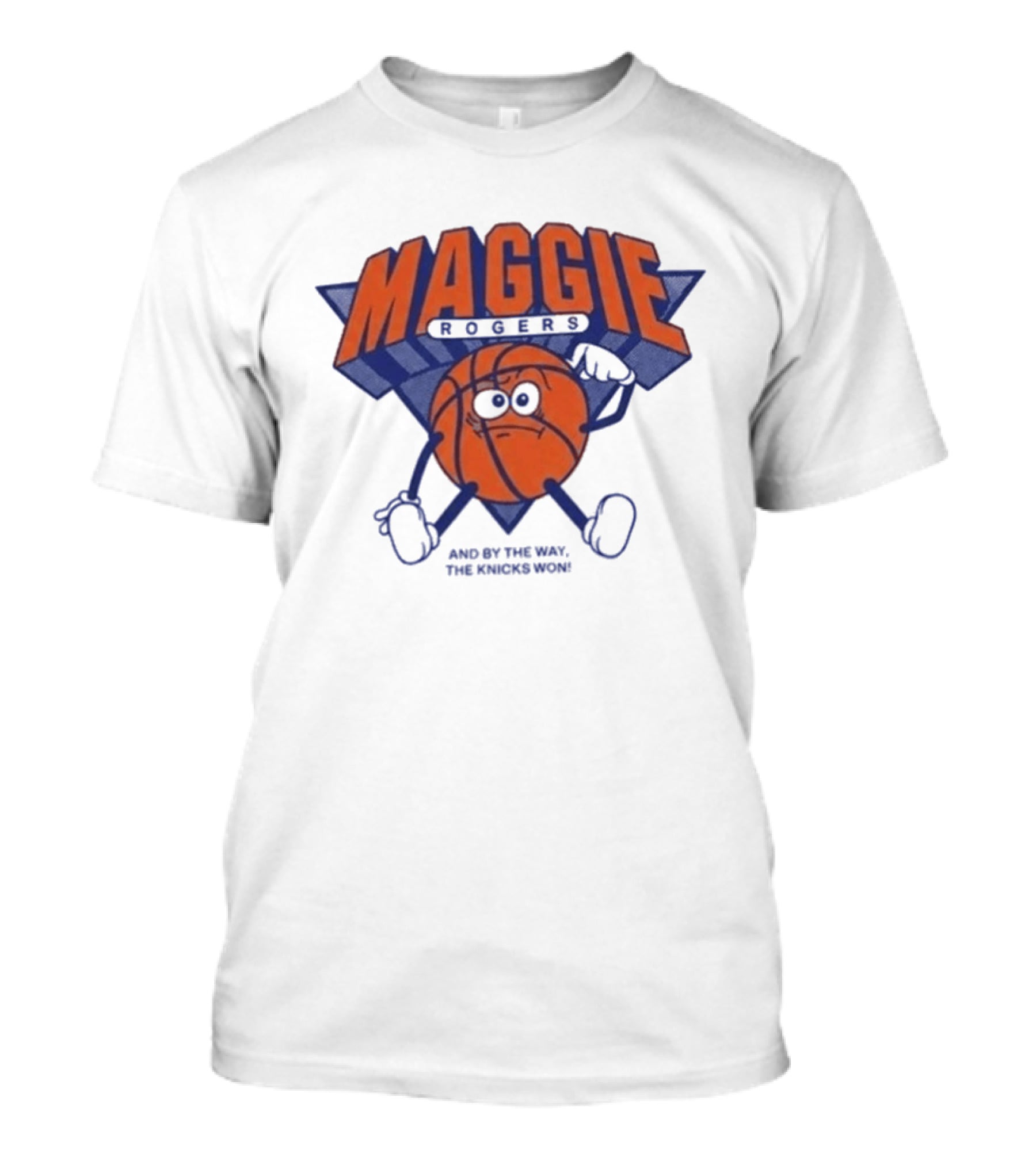 Maggie Rogers New York Knicks Won Basketball T-Shirt
