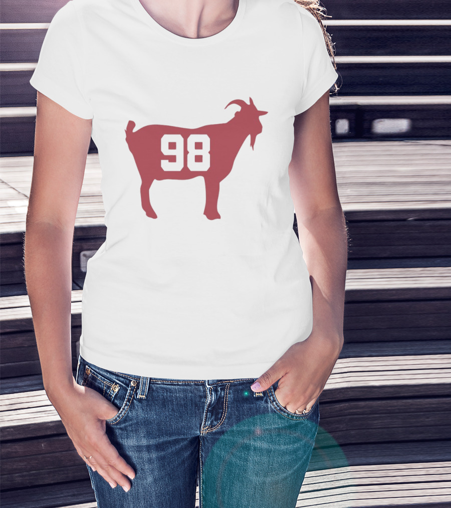 98 Goat Jordy Frahm Nebraska Football T-Shirt