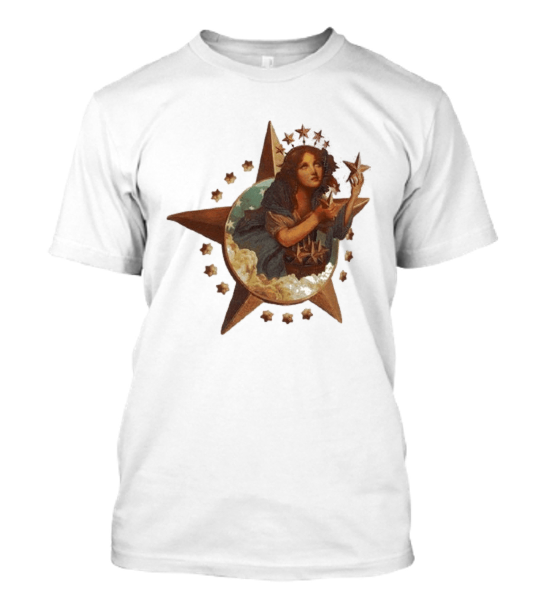 A Ma Maniere Alchemist Star Girl Celestial Starburst T-Shirt