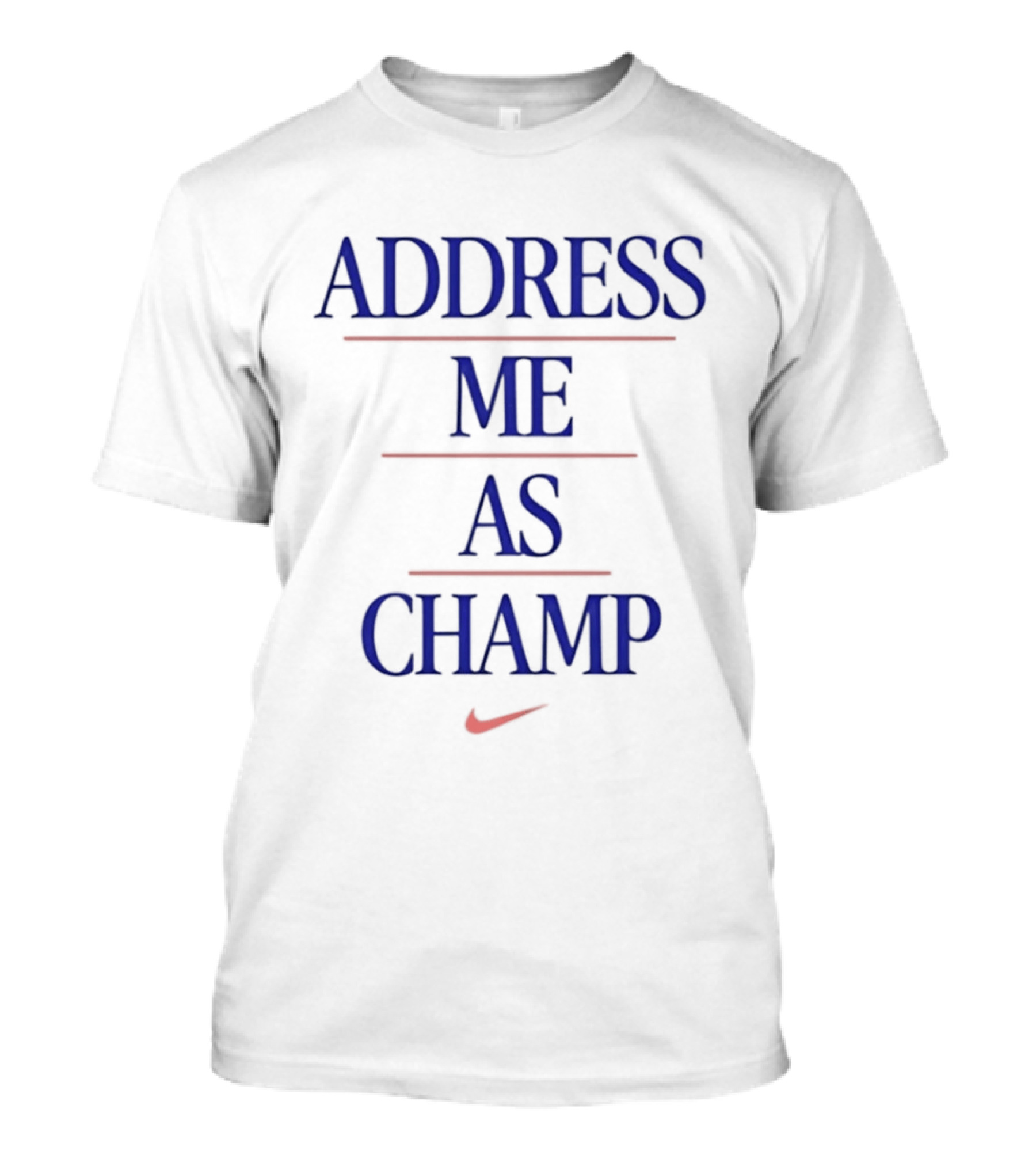 Nike Address Me As Champ New York Knicks 2026 T-Shirt