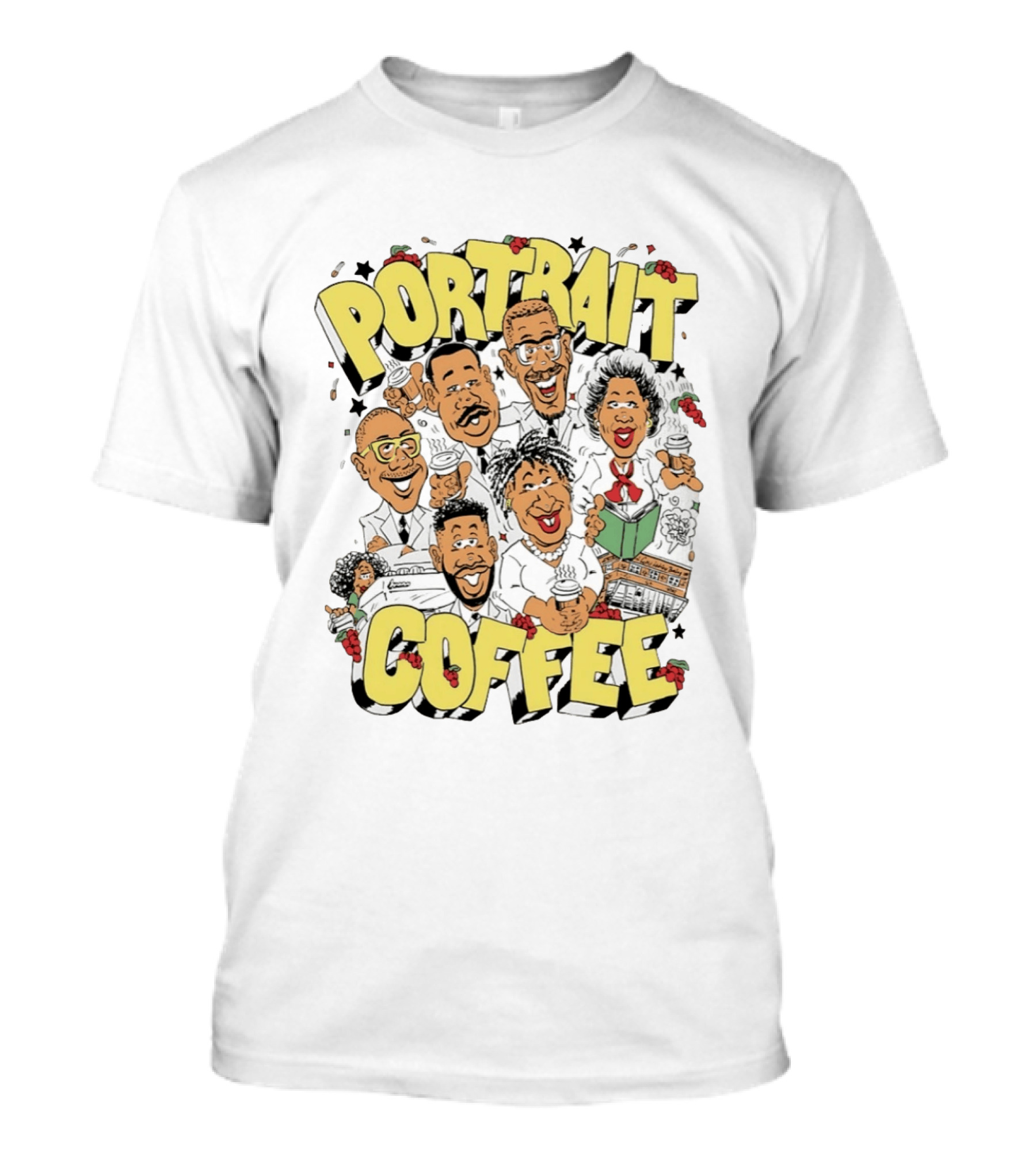 Martin Luther King Jr Civil Rights Leaders Portrait Coffee T-Shirt