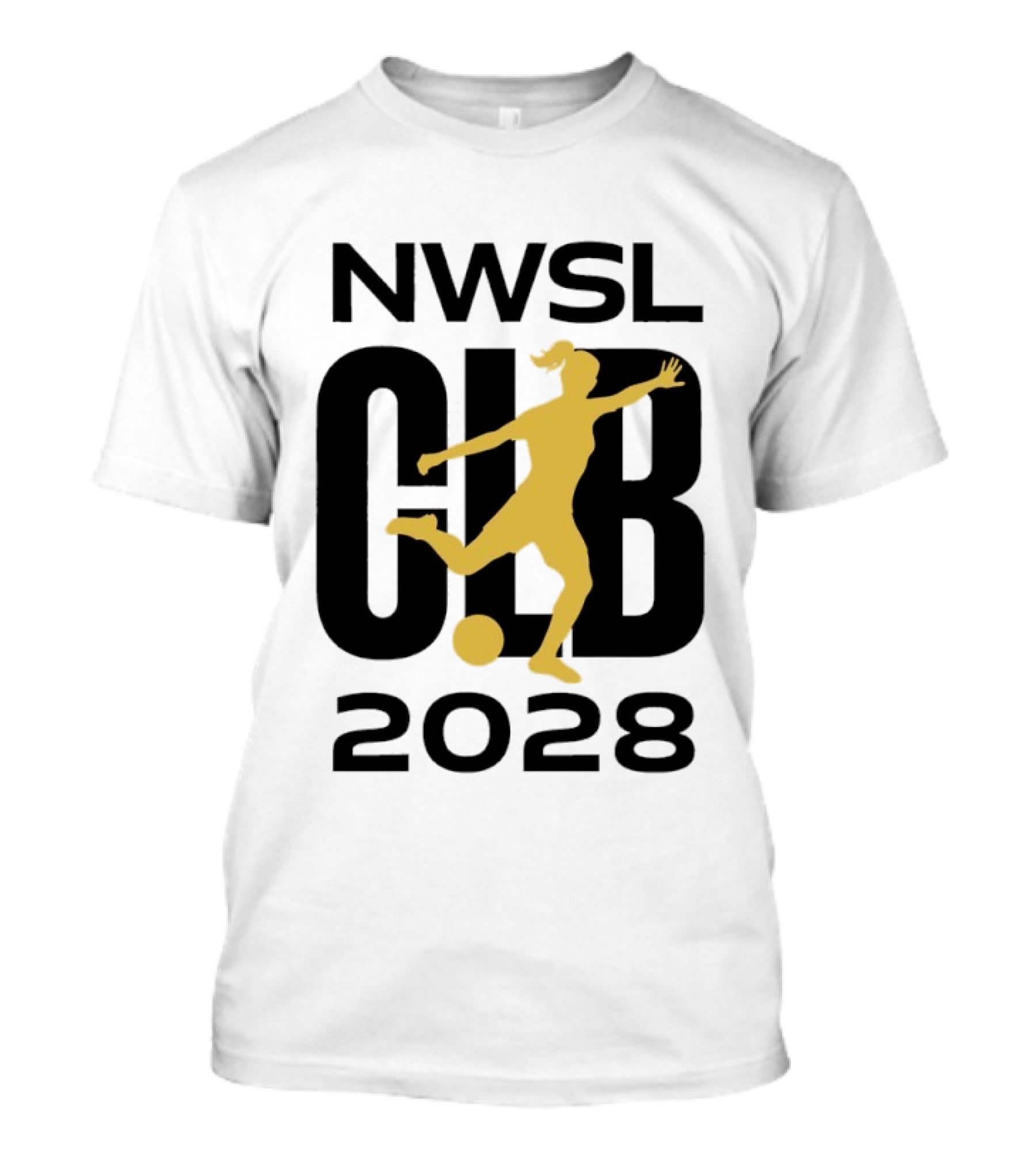 NWSL CLB 2028 Women's Soccer T-Shirt