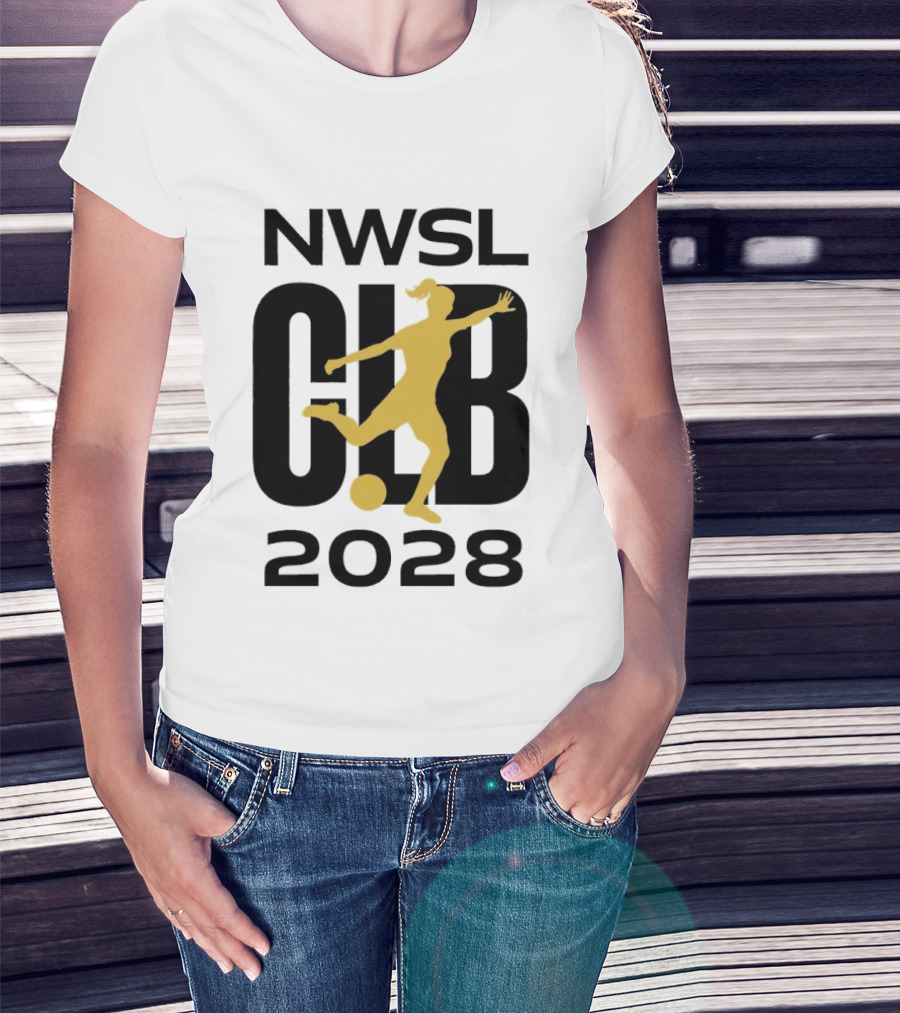 NWSL CLB 2028 Women's Soccer T-Shirt