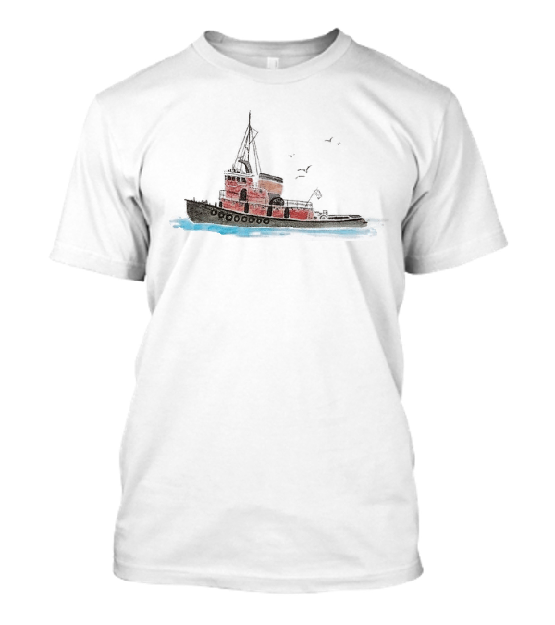 J.Crew Factory Boys' Tugboat Nautical Adventure T-Shirt