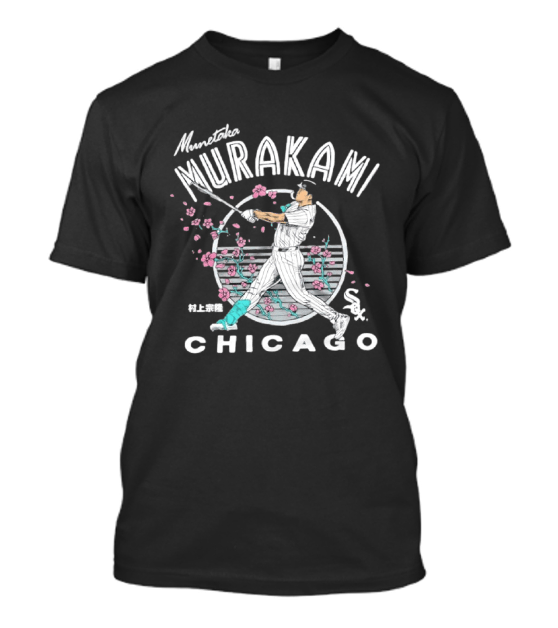 Munetaka Murakami Chicago White Sox Slugger Swing Blossom T-Shirt