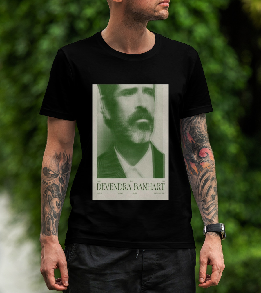 Summer 2026 Devendra Banhart Poznań Poland Malta Festival June 25 T-Shirt