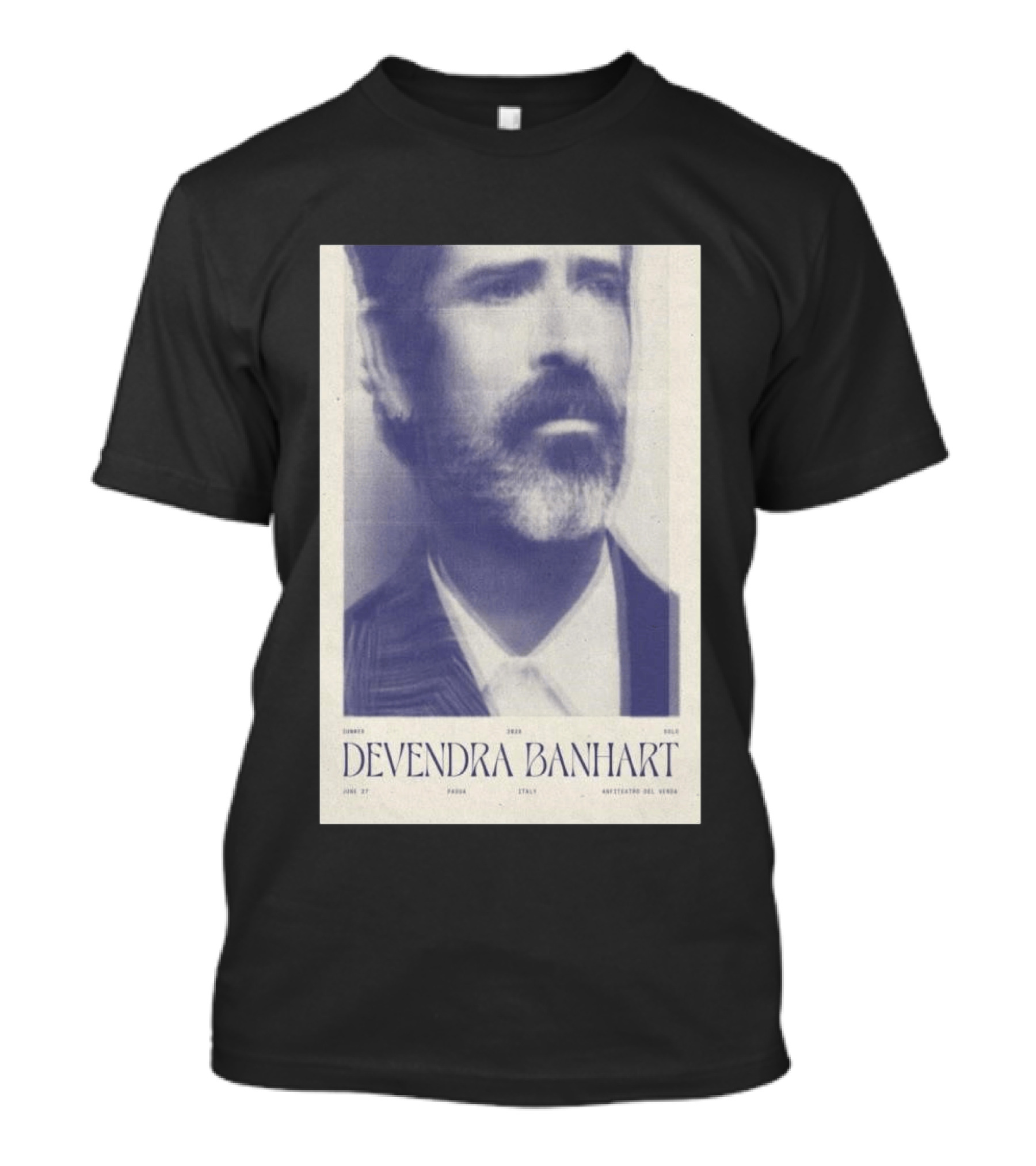 Devendra Banhart Anfiteatro Del Venda Padua Italy June 27 2026 T-Shirt