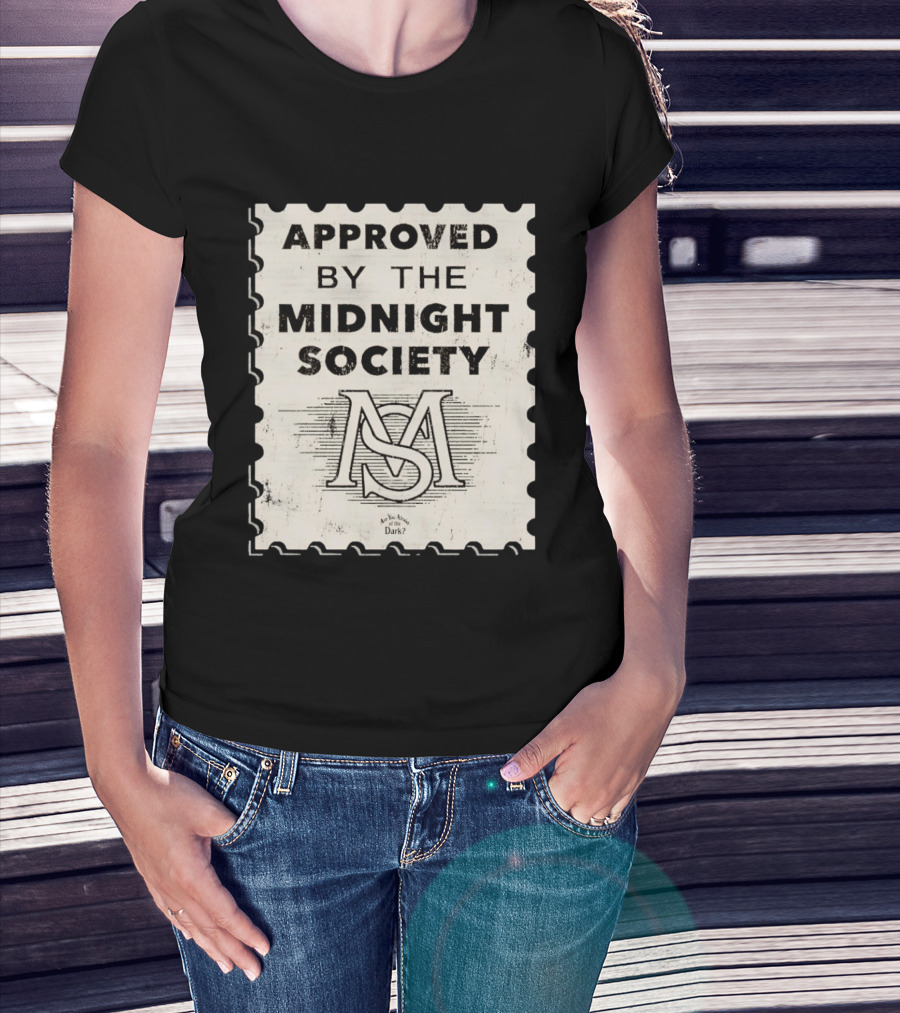 Approved By The Midnight Society Are You Afraid Of The Dark MS T-Shirt