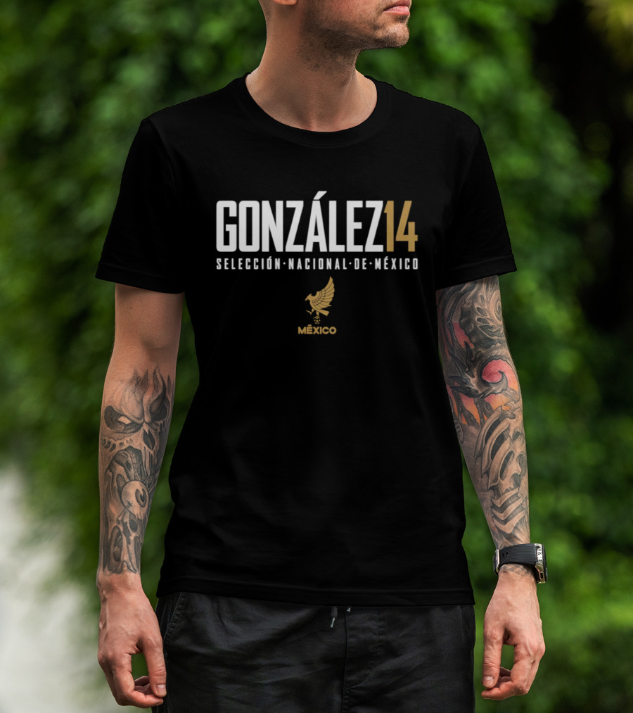 González 14 Selección Nacional De México México T-Shirt