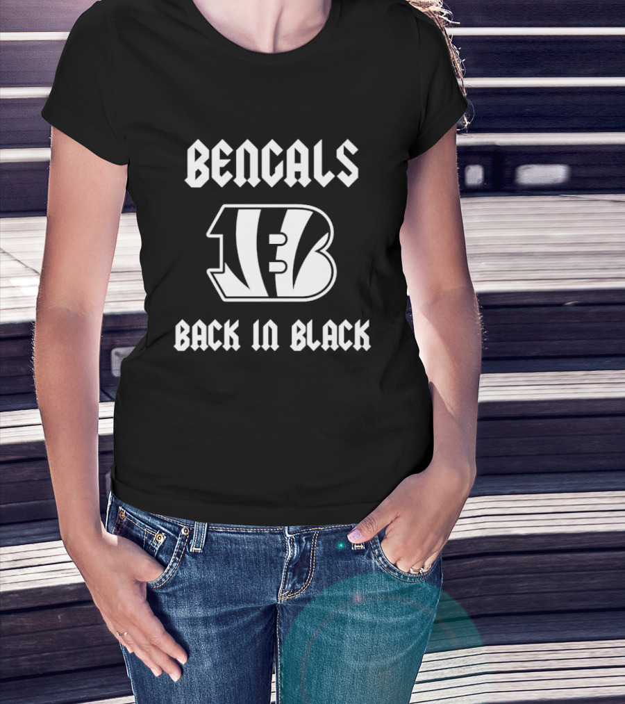 Bengals 13 Back In Black T-Shirt