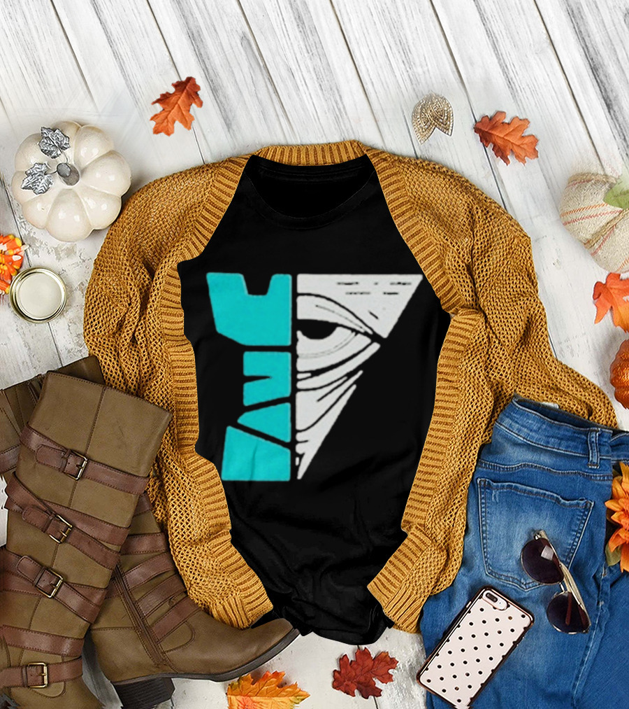 Kastle Group Whitephos X Kastle Face Off Bold Geometric Abstract T-Shirt