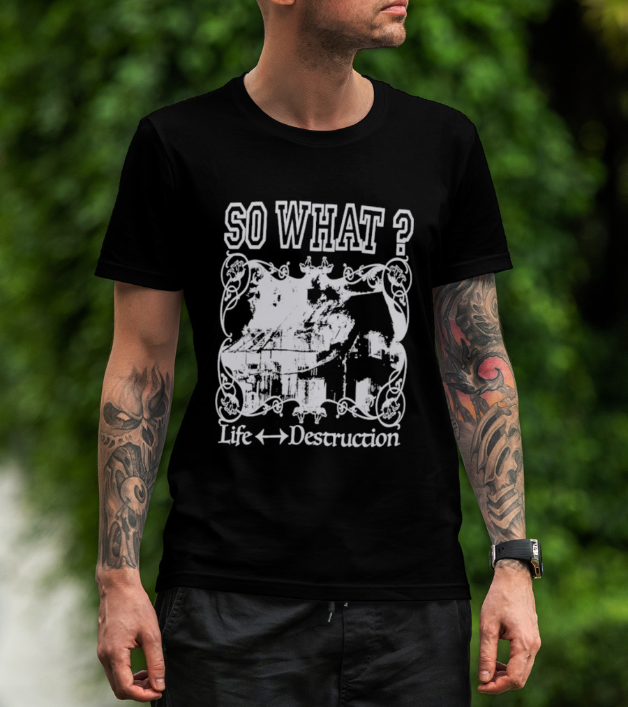 Dover Street Market Henry Johnson So What Life Destruction T-Shirt