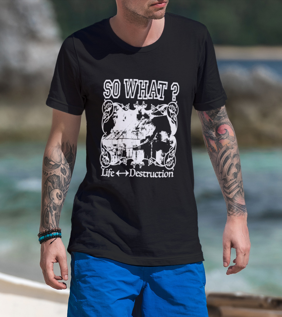 Dover Street Market Henry Johnson So What Life Destruction T-Shirt